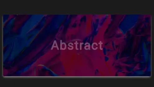 Abstract - Images Hover (Glitch Effect)